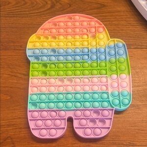 Colorful Character Pop It Sensory Toy